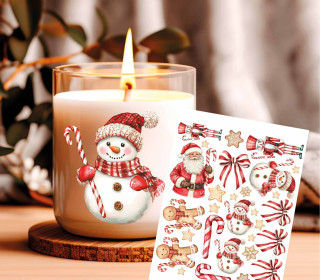 Rub-On Sticker - Rustic Christmas - Tante Henni Rub-Ons - vielfältig nutzbar