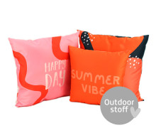 Kissenstoff - DIY - Kissen-Set - Sweet Life - Outdoorstoff - abby and amy