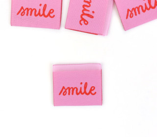 1 Label - smile - Rosa - jojulein design