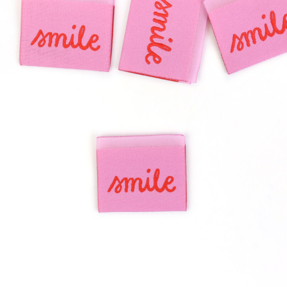1 Label - smile - Rosa - jojulein design