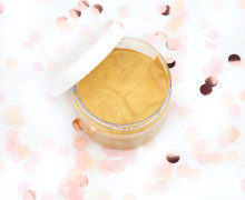Siebdruckfarbe - Gold - Metallic - 100ml - wasserbasiert - vegan - für Textil