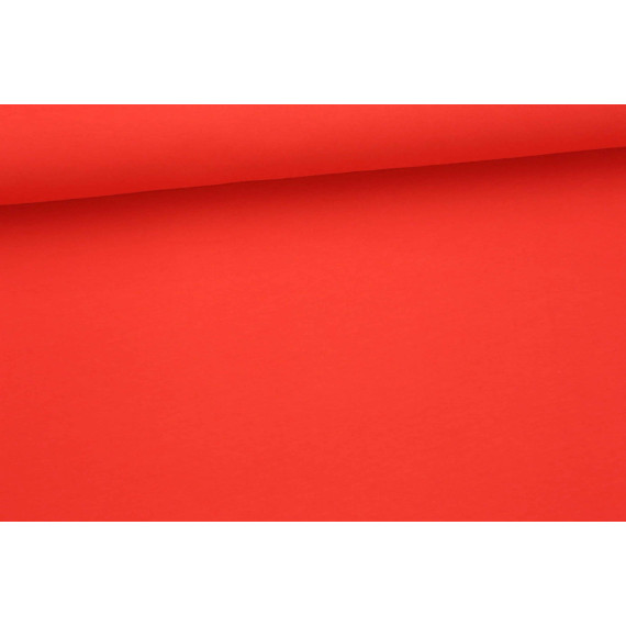 Sommersweat - French Terry - Uni - 160cm - Rot