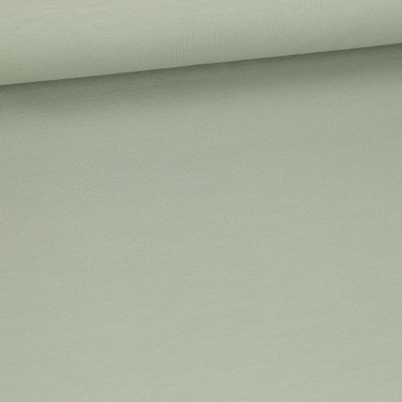 Sommersweat Greta - French Terry - Uni - 250g - Grüngrau - #224