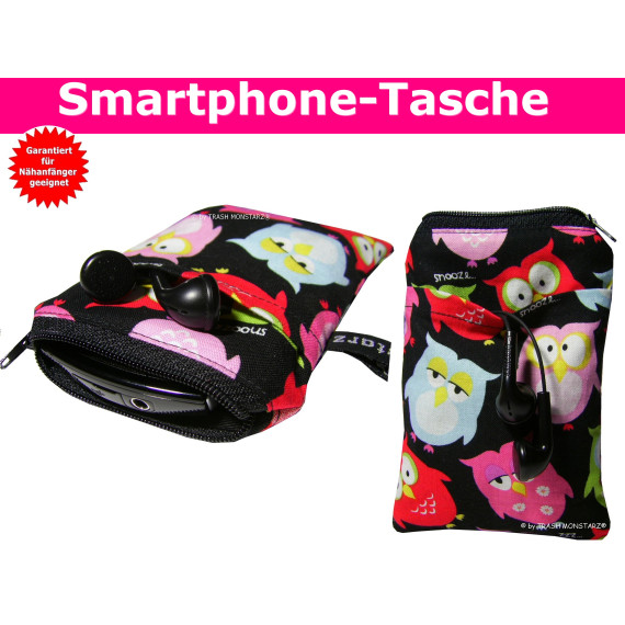 Nähanleitung Handytasche - Smartphonetasche - Tablettasche