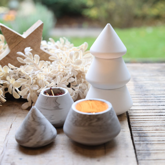 3D-Weihnachtsbaum-Silikonform Mit Langer Röhre – Für Seife, Schokolade & Kerzen, Hitzebeständig