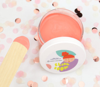 Siebdruckfarbe - Candy - Lachsrosa - Koko & Dolores - 100ml - wasserbasiert - vegan - für Textil