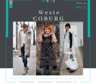Ebook Weste COBURG Gr. 34-52