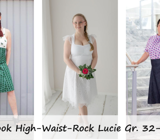 eBook High-Waist-Rock/Kleid Lucie Gr. 32-50