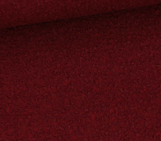 Boucle - Mantelstoff - Uni - 300g - Bordeaux
