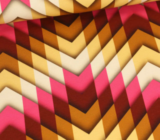 Bio-Sommersweat - French Terry - Homecoming - Western Fairy Tales - Bordeaux/Pink - Hamburger Liebe