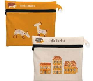 DIY-Nähset - 2 Wetbags - Waldgeschichten - Sanne Paul - Herbst