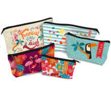 DIY-Nähset - Softshell - Fleece - 5 Wetbags - Tropical state of mind - binevenido colorido - abby and amy