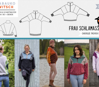 Frau Schlamassel Oversize Troyer / Kleid Gr. 32-52