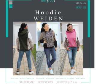 Ebook Hoodie WEIDEN Gr. 34-54