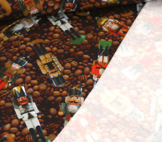 Leichter Kuschelsweat - Nussknacker - Dunkelbraun