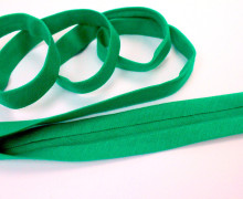 3 Meter elastisches Schrägband - 15mm - Jersey - Grün