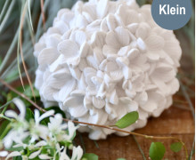 Silikon - Gießform - Blütenkugel - Dekokugel - Blumenkugel - 3D Blüten - Gartenstecker - Klein - vielfältig nutzbar