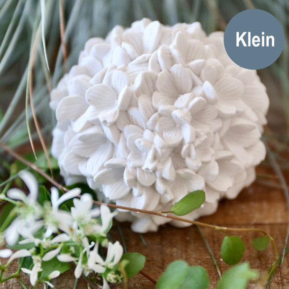 Silikon - Gießform - Blütenkugel - Dekokugel - Blumenkugel - 3D Blüten - Gartenstecker - Klein - vielfältig nutzbar