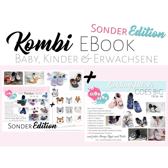 Kombi eBook Puschen Lieblingsflitzer Sonder Edition + GOES BIG