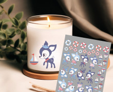 Rub-On Sticker - HafenKitz - Kitz Ahoi - Nikiko - Tante Henni Rub-Ons - vielfältig nutzbar