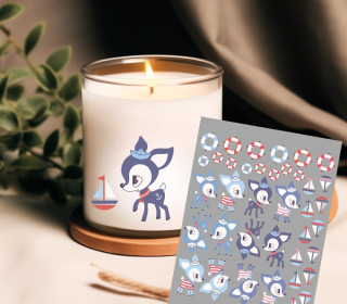 Rub-On Sticker - HafenKitz - Kitz Ahoi - Nikiko - Tante Henni Rub-Ons - vielfältig nutzbar