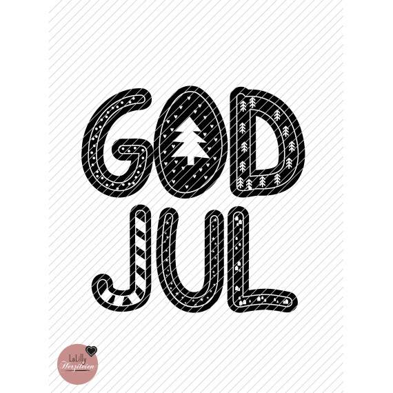 Plotterdatei God Jul