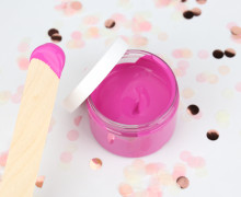 Siebdruckfarbe - Fuchsia - 100ml - wasserbasiert - vegan - für Textil