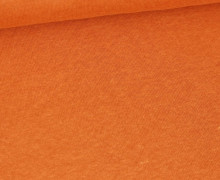 Leinen-Viskose Jersey - Slubgarn - Uni - Orange