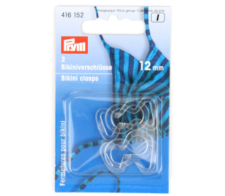 1 Bikini- und Gürtelverschluss - Schlinge - 12mm - Prym - Transparent