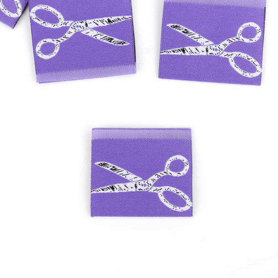 1 Label - Scissors - Lila - Anlukaa