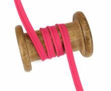 1 Meter Paspelband - Baumwolle - 8mm - Uni - Fuchsia