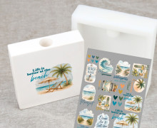 Rub-On Sticker - Ocean Air & Salt Hair - Tante Henni Rubon - vielfältig nutzbar