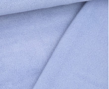 Baumwoll-Fleece - Doubleface Fleece - Uni - Hellblau