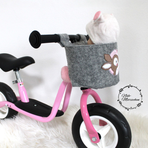 Schnittmuster - lovely seat - Lenkertasche Puppensitz Puppentasche Kuscheltier Fahrradtasche Tasche