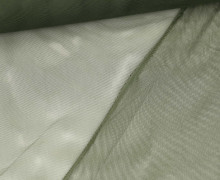 Feiner Tüllstoff - Weich - Uni - Olivgrün