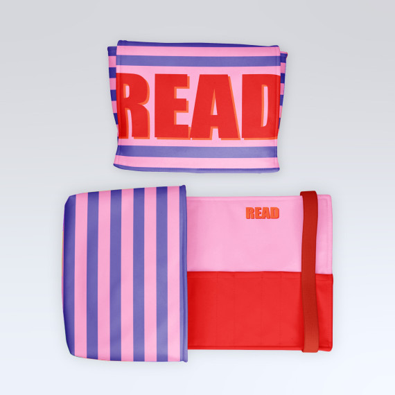 DIY-Nähset - Buch-Organizer - READ - anlukaa - Softshell - abby and amy