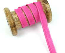 1 Meter Paspelband - Baumwolle - Uni - Pink