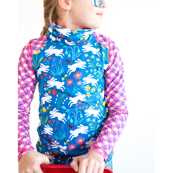 Bio-Jersey - Bunny Belle - Classics - Royalblau - Hamburger Liebe