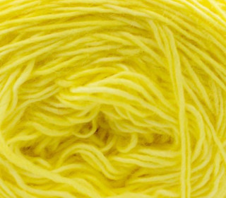 Merino Single Lace solids handgefärbt - Lemon
