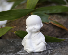 Silikon - Gießform - Kleiner Buddha - Dekofigur - Chillen - vielfältig nutzbar
