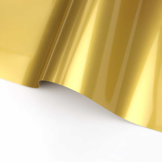 Poli-Flex Premium A4 Bügelfolie - Glossy-Gold