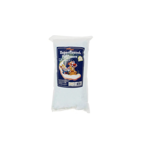 300g Superflausch Füllfasern - Bastelwatte - Füllmaterial - Weiß - Kissenfüllung - Hobbybest