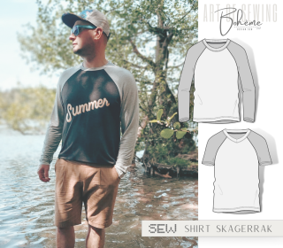 Raglan Shirt | EU44-72 | Skagerrak M1102 | Bohème Design