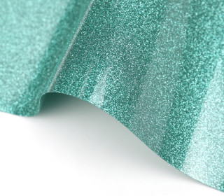 Poli-Flex Pearl Glitter A4 - Poli-Tape - Bügelfolie - Jade