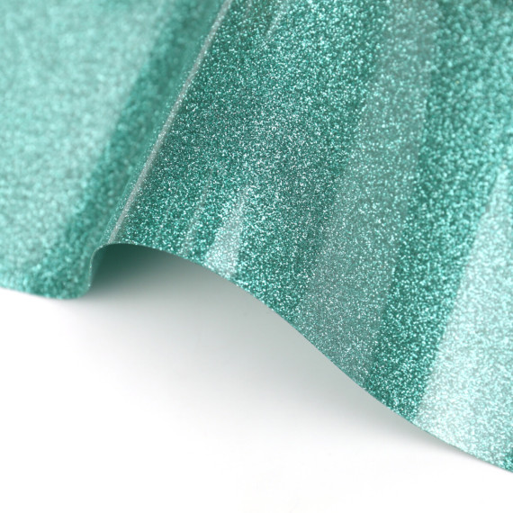 Poli-Flex Pearl Glitter A4 - Poli-Tape - Bügelfolie - Jade