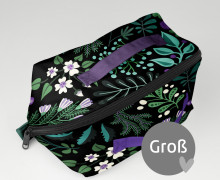 DIY-Nähset - GROß - Kosmetiktasche - Binz - Botanical Herbs - Hamburger Liebe - abby and amy