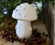 Silikon - Gießform - Heiterer Pilz - Mini - Herbstdeko - vielfältig nutzbar