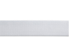 Elastisches Gewebtes Band - Weich - 30mm x 1m - Prym - Weiß