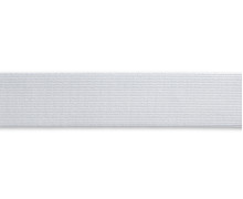 Elastisches Gewebtes Band - Weich - 30mm x 1m - Prym - Weiß