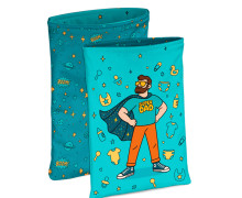 DIY-NÄHSET - Buchtasche - Super Dad - Softshell - abby and amy
